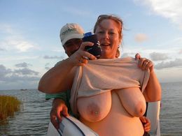 Naughty wife on vacation in southern